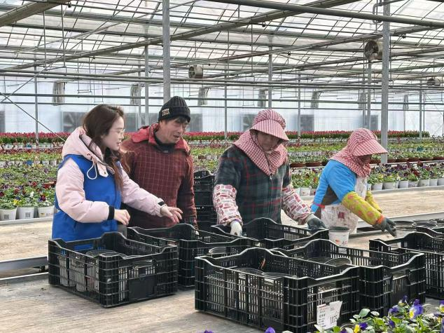 青春赋能“数字花海” 　专业实践扎根乡村