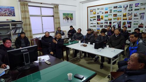 摄影家陆军为我市10名影友讲解摄影与音乐