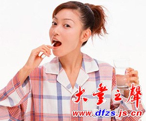 刷牙时间尽量提前