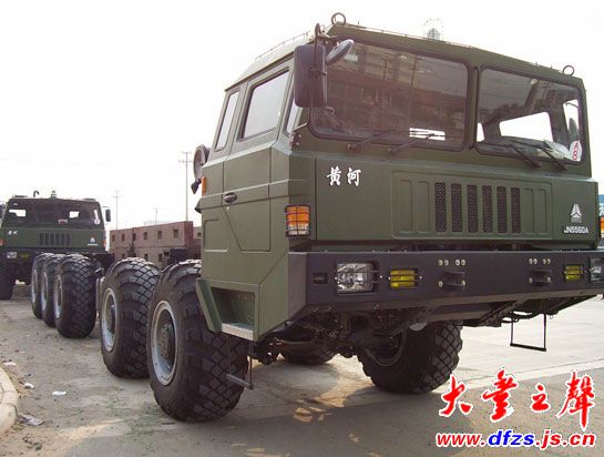 图文:国产新一代5吨级sx2110重型汽车_军事_大丰之声